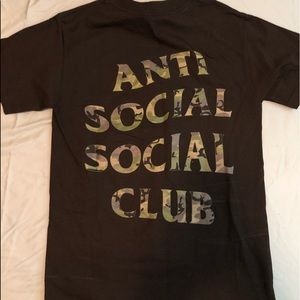 Anti Social Social Club Camo T-Shirt